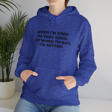 When I'm Good, I'm Very Good, Hoodie