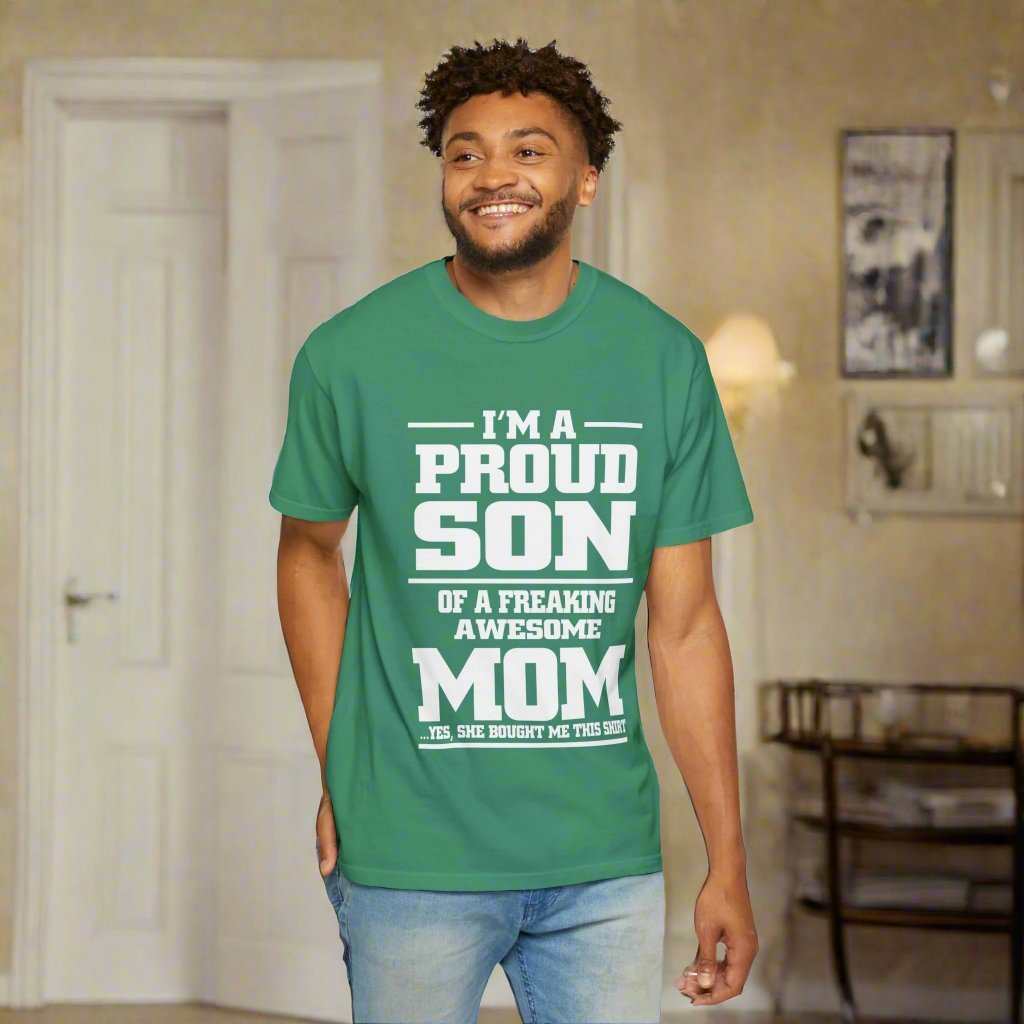 I’m a Proud Son T-Shirt – Meaningful Family Graphic Tee Gift - WJMAPPAREL.COM