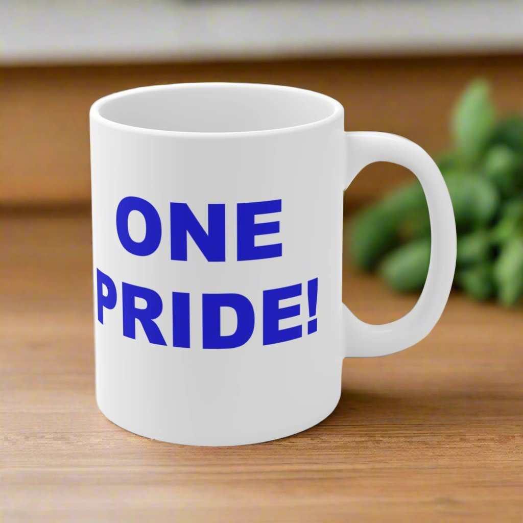 One Pride Detroit 11oz Mug – Michigan Football Fan Coffee Mug Gift - WJMAPPAREL.COM