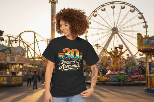 30 Years of Being Awesome T-Shirt - WJMAPPAREL.COM