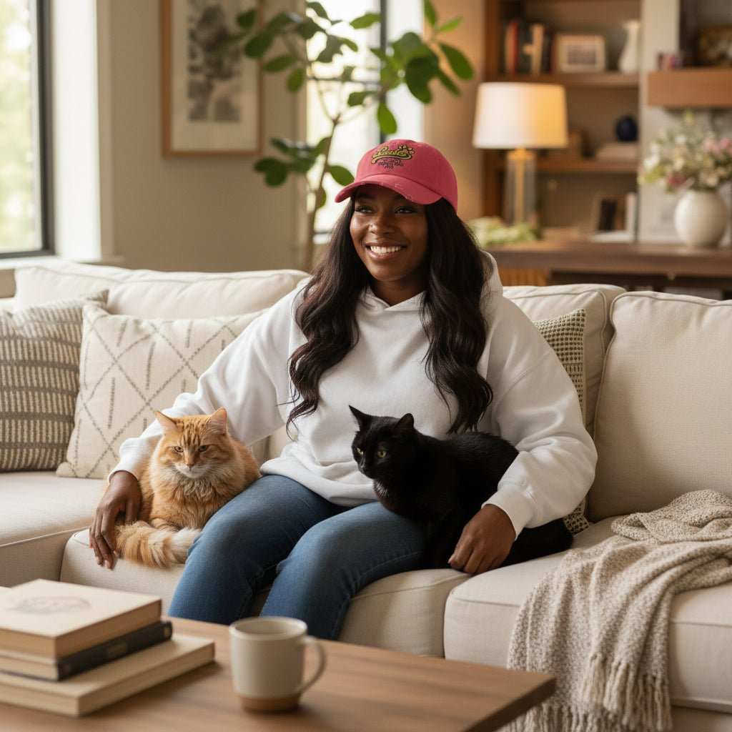 Bestie Fur Friend Dog Mom Hat – Funny Dog Lover Distressed Baseball Cap - WJMAPPAREL.COM