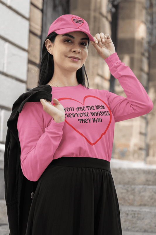 Mom Wishes They Had Me T-Shirt – Funny Mother’s Day Graphic Tee Gift - WJMAPPAREL.COM