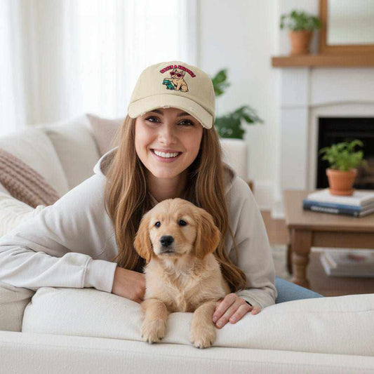 Skate & Snuggle Hat – Cute Skater Distressed Baseball Cap Gift - WJMAPPAREL.COM