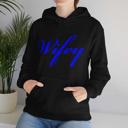 Wifey Hoodie – Cute Wife Sweatshirt Anniversary Gift - WJMAPPAREL.COM