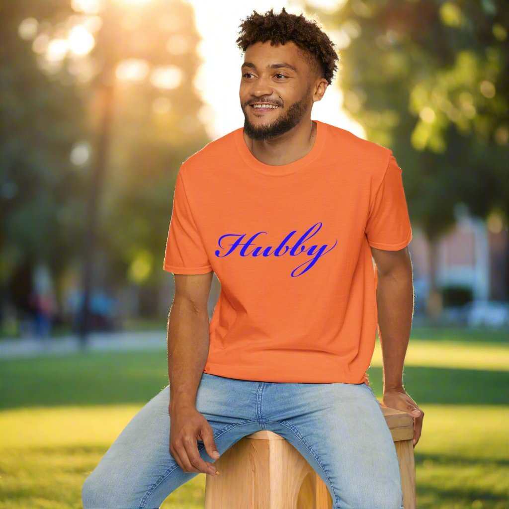 Hubby T-Shirt – Cute Husband Graphic Tee Anniversary Gift - WJMAPPAREL.COM
