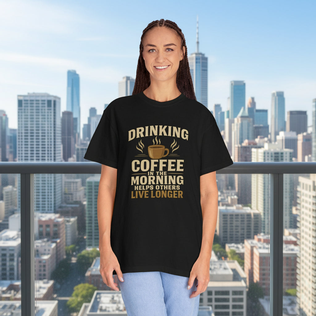 Drinking Coffee Helps Others Live Longer T