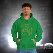 Life Sounds Better with Music hooded sweatshirt features a classic pul