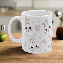 Cute Bunny 11oz Mug is the perfect companion for your morning brew _