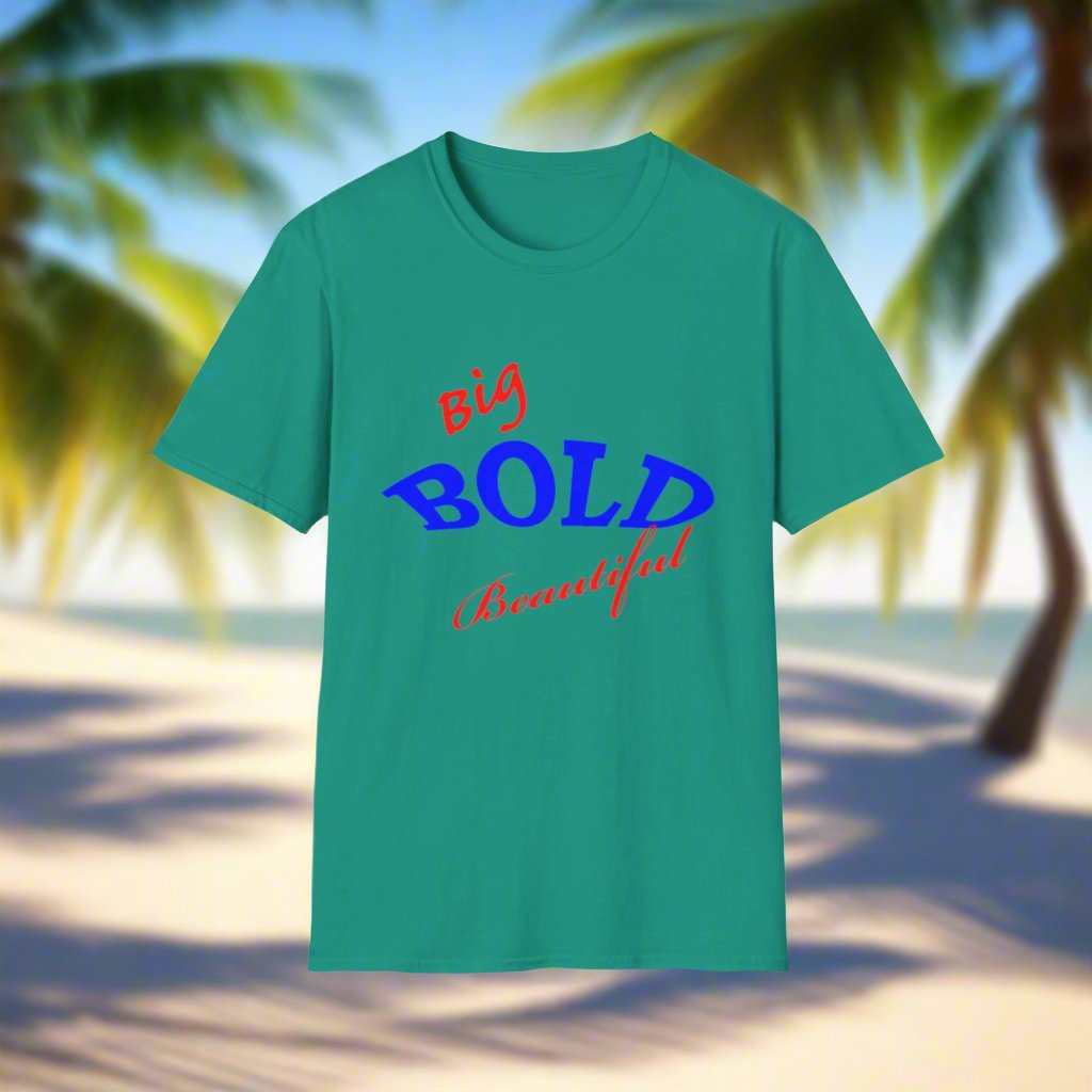 Big Bold Beautiful T-Shirt – Empowering Graphic Tee Gift for Women - WJMAPPAREL.COM