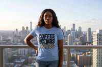 Funny Nurse T-Shirt – “Coffee Scrubs Chaos” Gift for Nurses Birthday or Christmas - WJMAPPAREL.COM