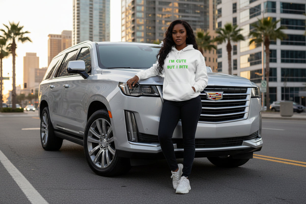 Cute But I Bite Hoodie