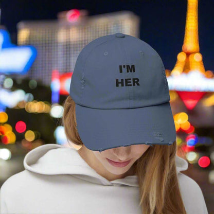 I’m Her Dad Hat – Bold Confident Adjustable Cap Gift - WJMAPPAREL.COM