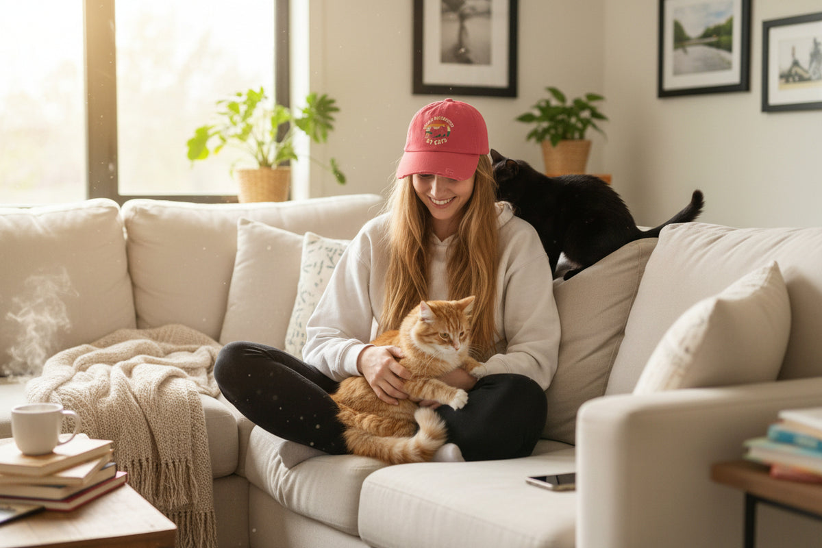Easily Distracted By Cats Hat
