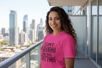 Funny Grandma T-Shirt – “Love Grandma And Her Tattoos” Gift for Mother’s Day or Birthday - WJMAPPAREL.COM