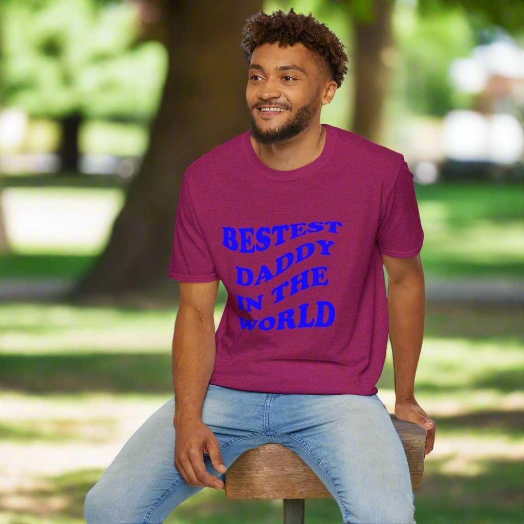 Bestest Daddy In The World T-Shirt – Best Dad Ever Graphic Tee Gift - WJMAPPAREL.COM