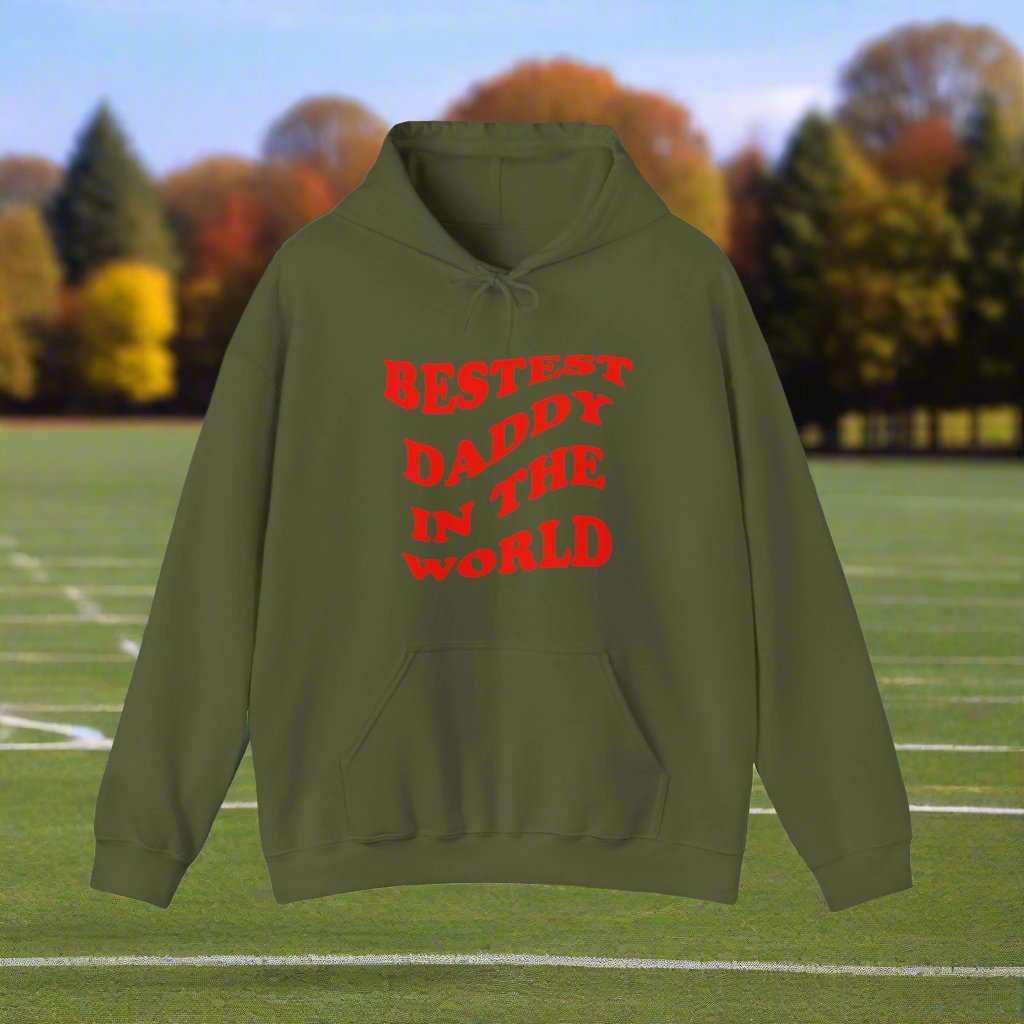 Bestest Daddy In The World Hoodie – Father’s Day Sweatshirt Gift - WJMAPPAREL.COM