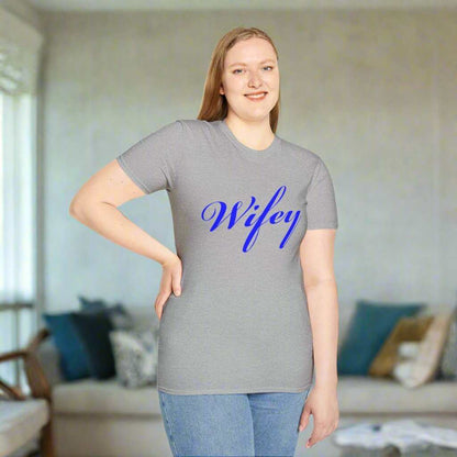Wifey T-Shirt – Cute Wife Graphic Tee Anniversary Gift - WJMAPPAREL.COM