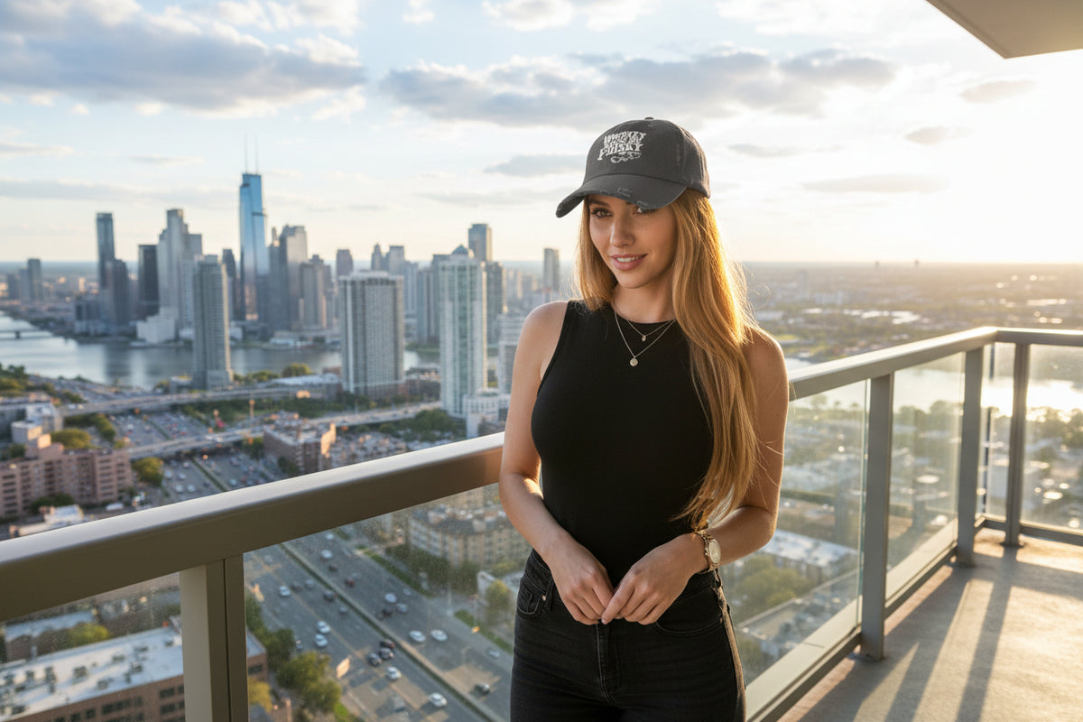 Whiskey Makes Me Frisky Hat