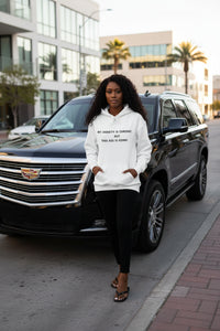 "My Anxiety Is Chronic Ass Is Iconic" Hoodie