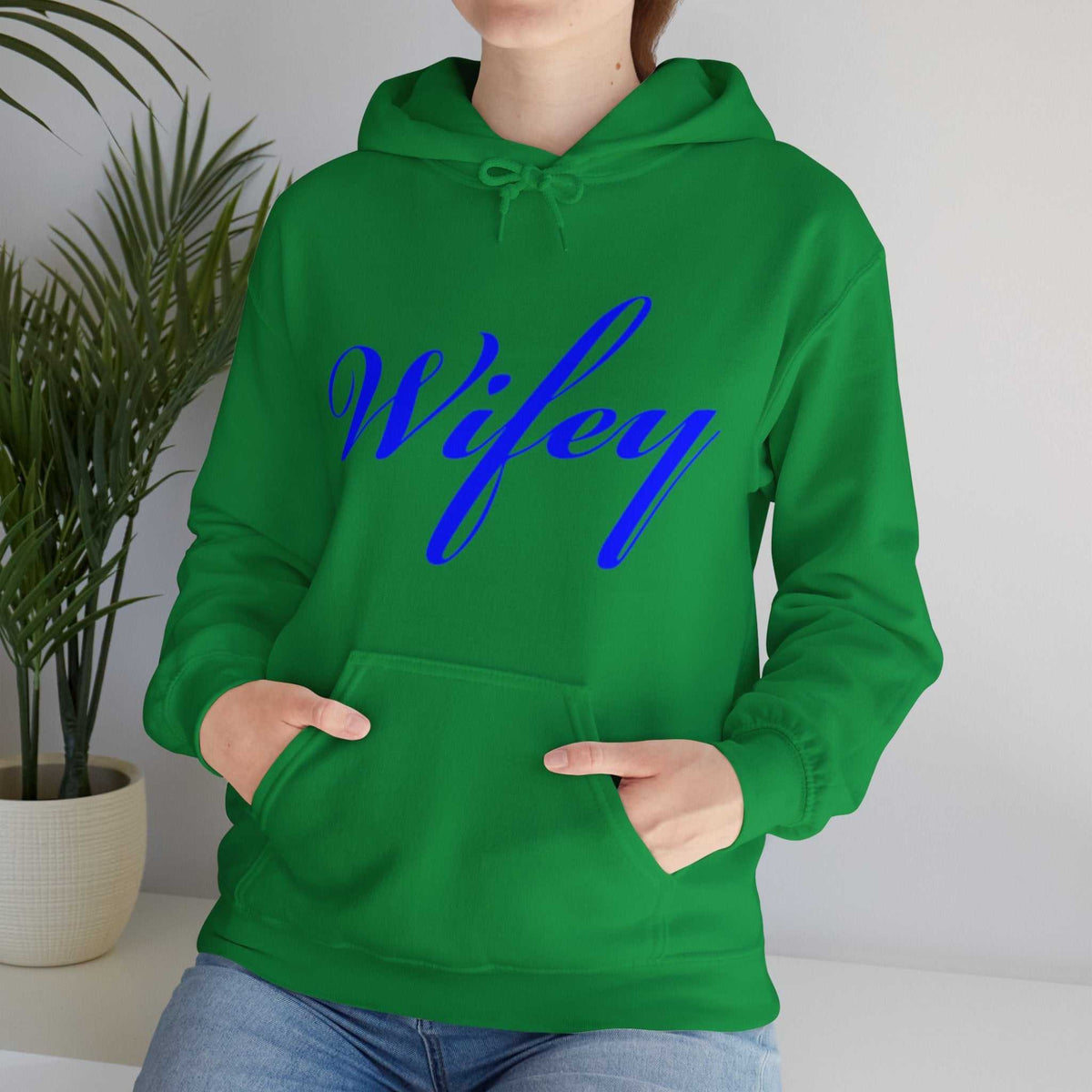 Wifey Hoodie – Cute Wife Sweatshirt Anniversary Gift - WJMAPPAREL.COM