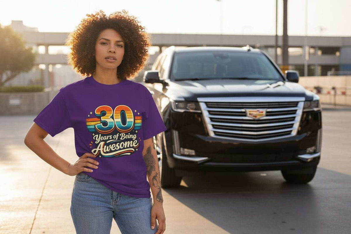 30 Years of Being Awesome T-Shirt - WJMAPPAREL.COM