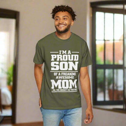 I’m a Proud Son T-Shirt – Meaningful Family Graphic Tee Gift - WJMAPPAREL.COM