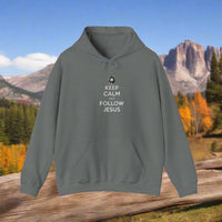 Keep Calm Follow Jesus Hoodie