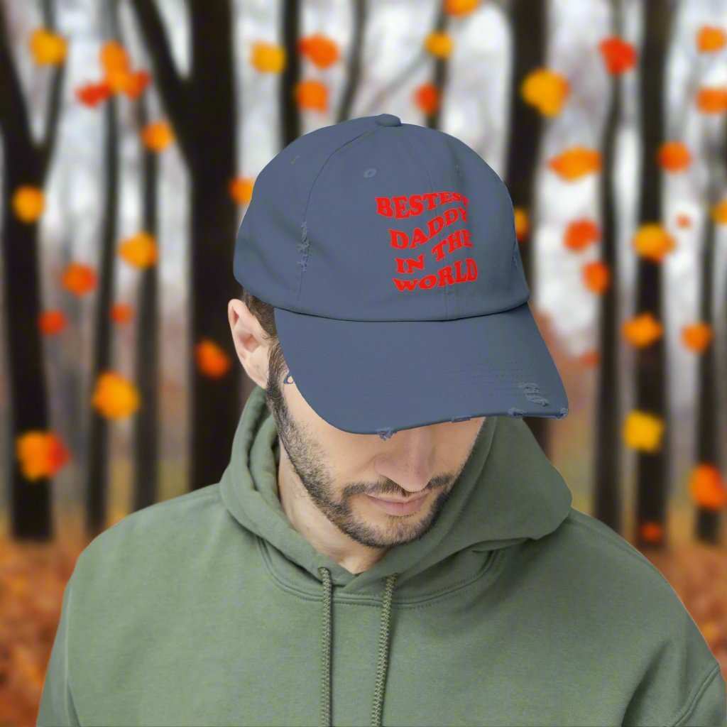 Bestest Daddy In The World Dad Hat – Father’s Day Cap Gift - WJMAPPAREL.COM
