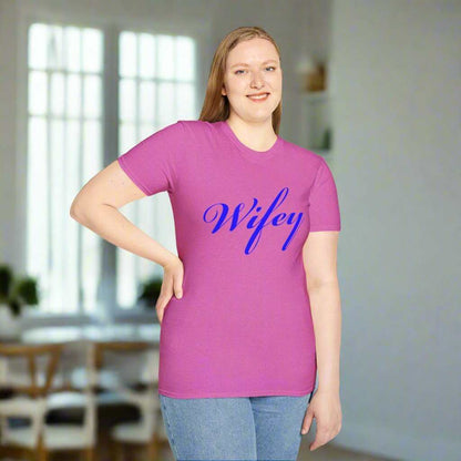 Wifey T-Shirt – Cute Wife Graphic Tee Anniversary Gift - WJMAPPAREL.COM