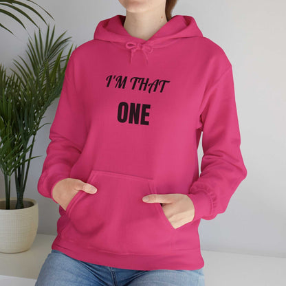 I’m That One Graphic Hoodie – Confident Statement Sweatshirt Gift - WJMAPPAREL.COM