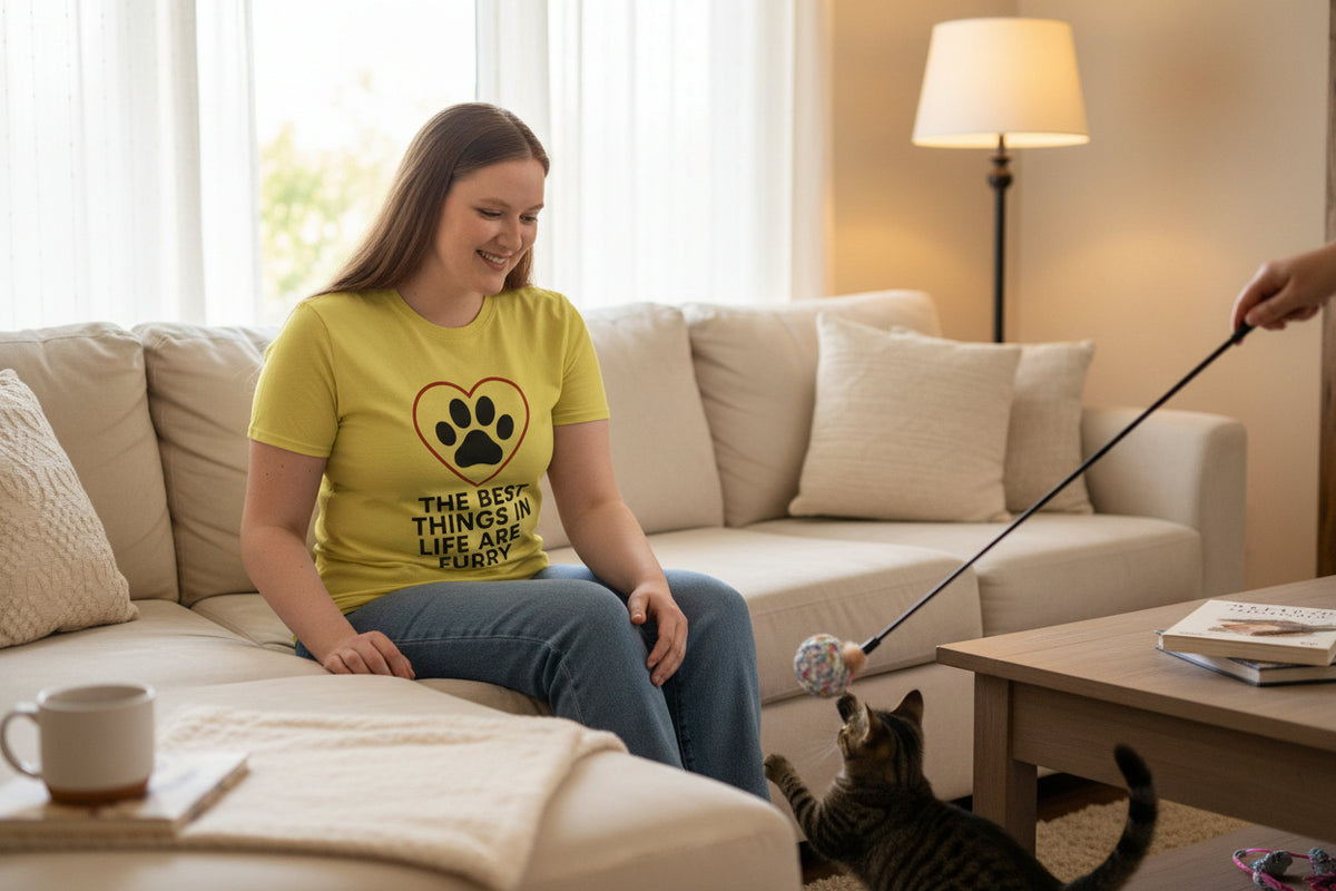 Best Things in Life Are Furry T-Shirt