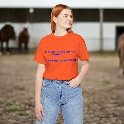 Life Manual: Ask Mom T-Shirt – Funny Mother’s Day Graphic Tee Gift - WJMAPPAREL.COM