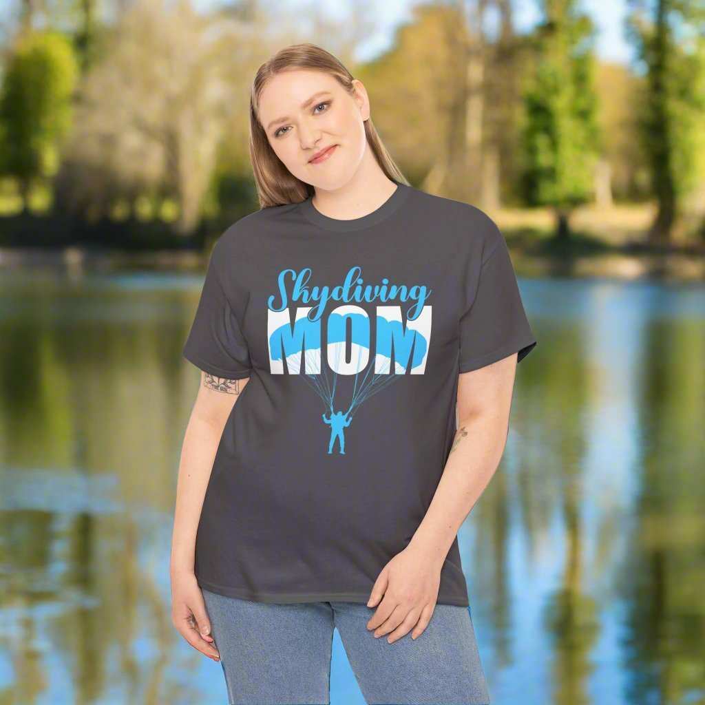 Skydiving Mom T-Shirt – Funny Extreme Sports Graphic Tee Gift - WJMAPPAREL.COM