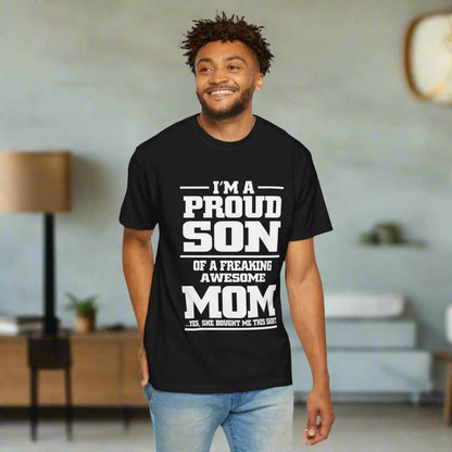 I’m a Proud Son T-Shirt – Meaningful Family Graphic Tee Gift - WJMAPPAREL.COM