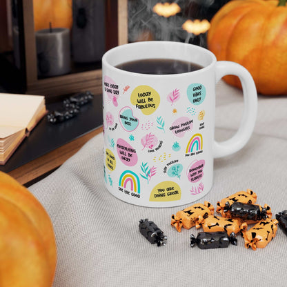 Inspirational 11oz Mug – Motivational Ceramic Coffee Mug Gift - WJMAPPAREL.COM