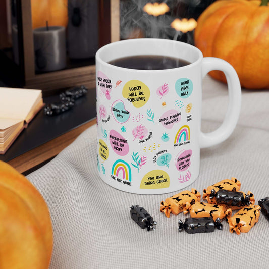 Inspirational 11oz Mug – Motivational Ceramic Coffee Mug Gift - WJMAPPAREL.COM