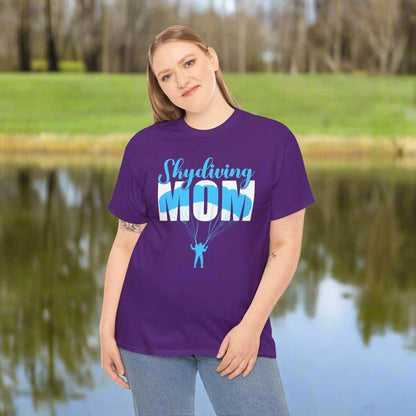 Skydiving Mom T-Shirt – Funny Extreme Sports Graphic Tee Gift - WJMAPPAREL.COM