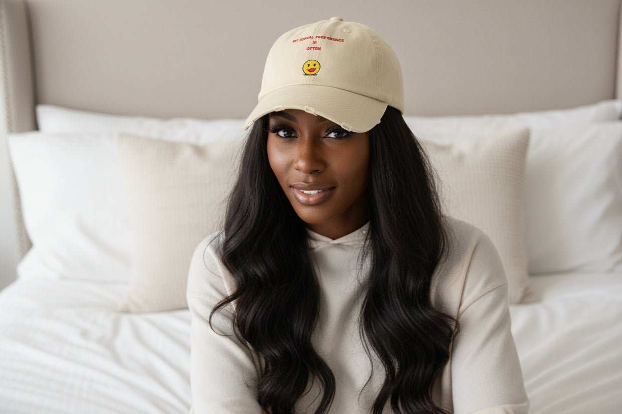 My Sexual Preference Often Hat – Funny Adult Humor Statement Cap - WJMAPPAREL.COM