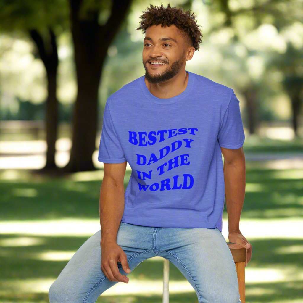 Bestest Daddy In The World T-Shirt – Best Dad Ever Graphic Tee Gift - WJMAPPAREL.COM