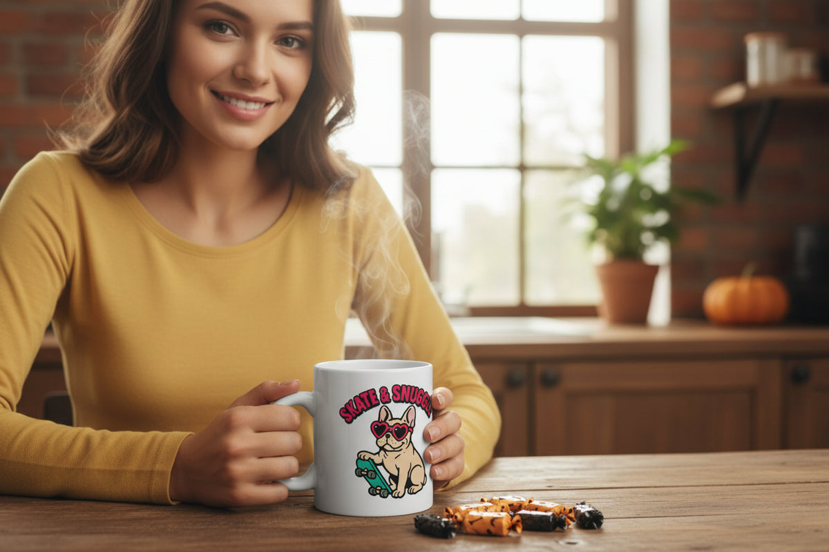 Skate And Snuggle 11oz Mug