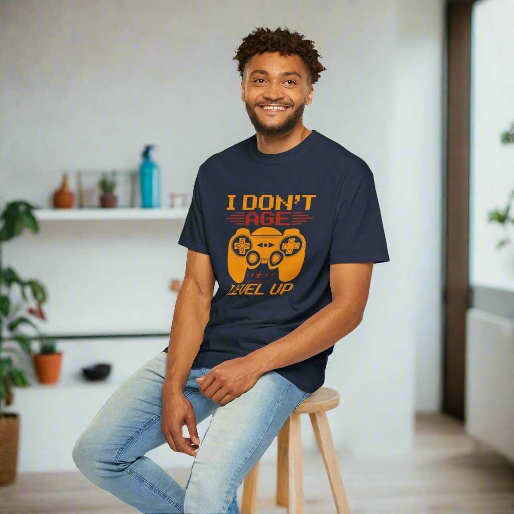 I Don’t Age I Level Up T-Shirt – Funny Birthday Gamer Shirt Gift - WJMAPPAREL.COM