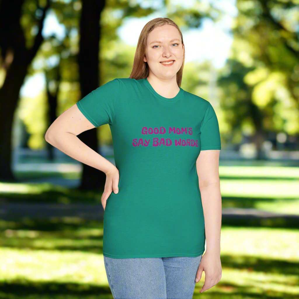 Good Moms Say Bad Words Shirt – Funny Mom Graphic Tee Gif - WJMAPPAREL.COM