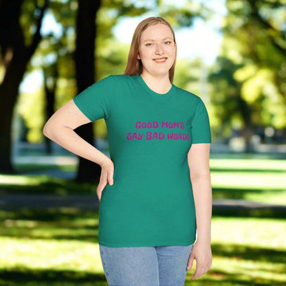 Good Moms Say Bad Words Shirt – Funny Mom Graphic Tee Gif - WJMAPPAREL.COM