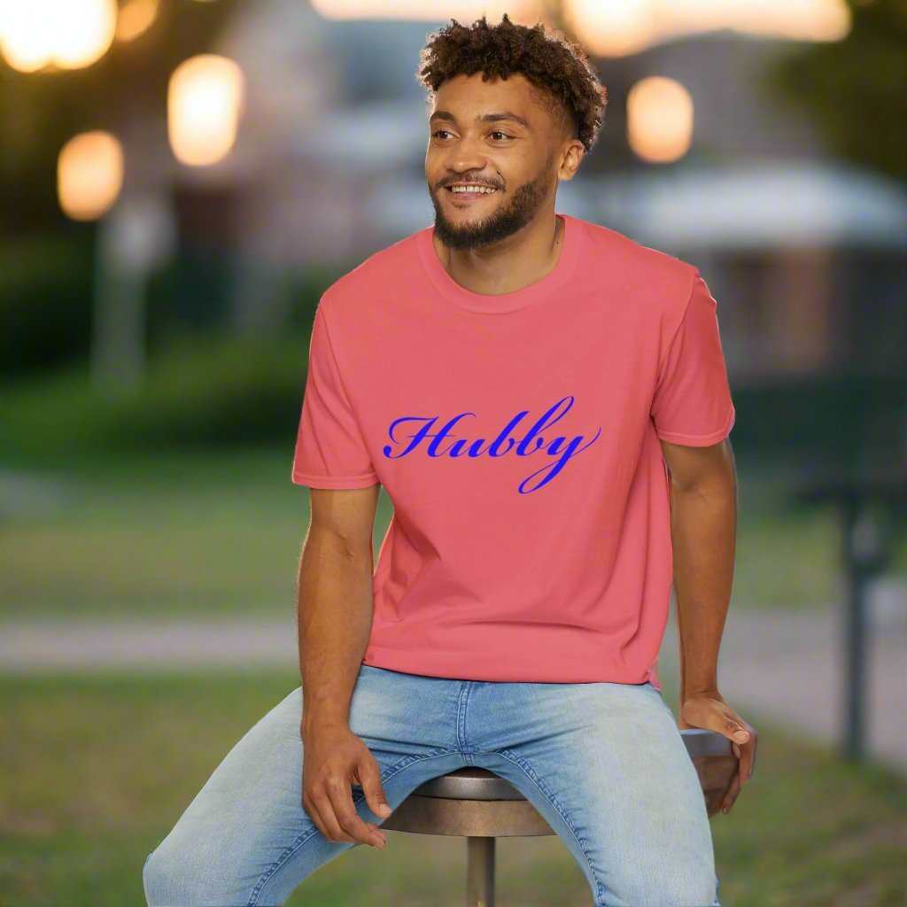 Hubby T-Shirt – Cute Husband Graphic Tee Anniversary Gift - WJMAPPAREL.COM