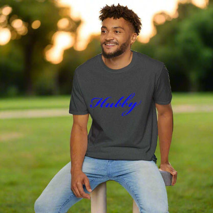 Hubby T-Shirt – Cute Husband Graphic Tee Anniversary Gift - WJMAPPAREL.COM