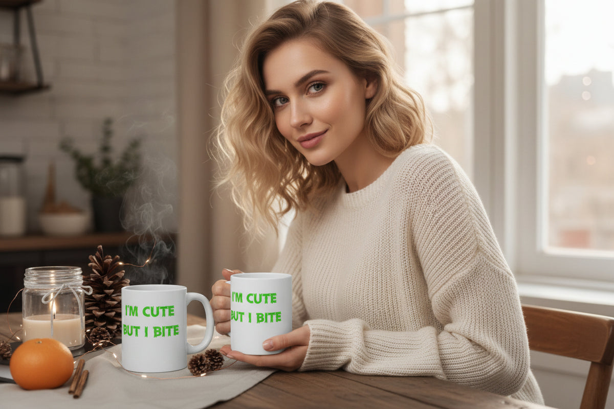 Cute But I Bite Mug