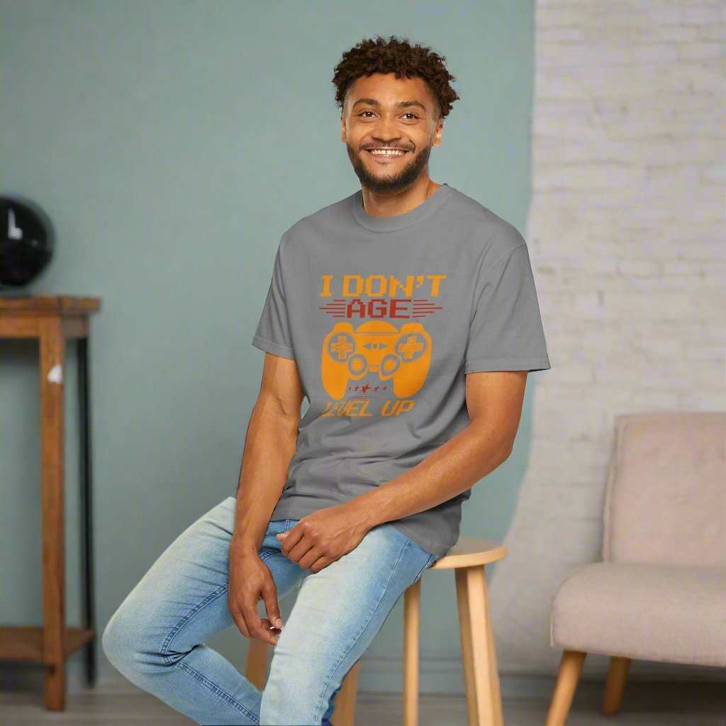 I Don’t Age I Level Up T-Shirt – Funny Birthday Gamer Shirt Gift - WJMAPPAREL.COM
