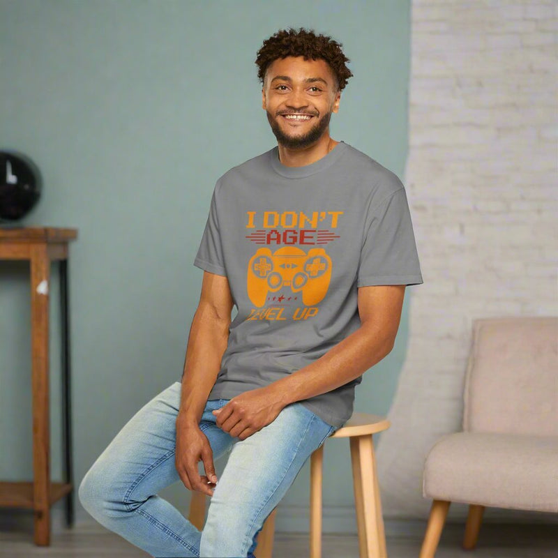 I Don’t Age I Level Up T-Shirt – Funny Birthday Gamer Shirt Gift - WJMAPPAREL.COM