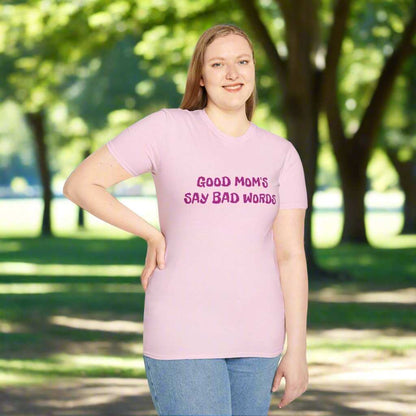 Good Moms Say Bad Words Shirt – Funny Mom Graphic Tee Gif - WJMAPPAREL.COM