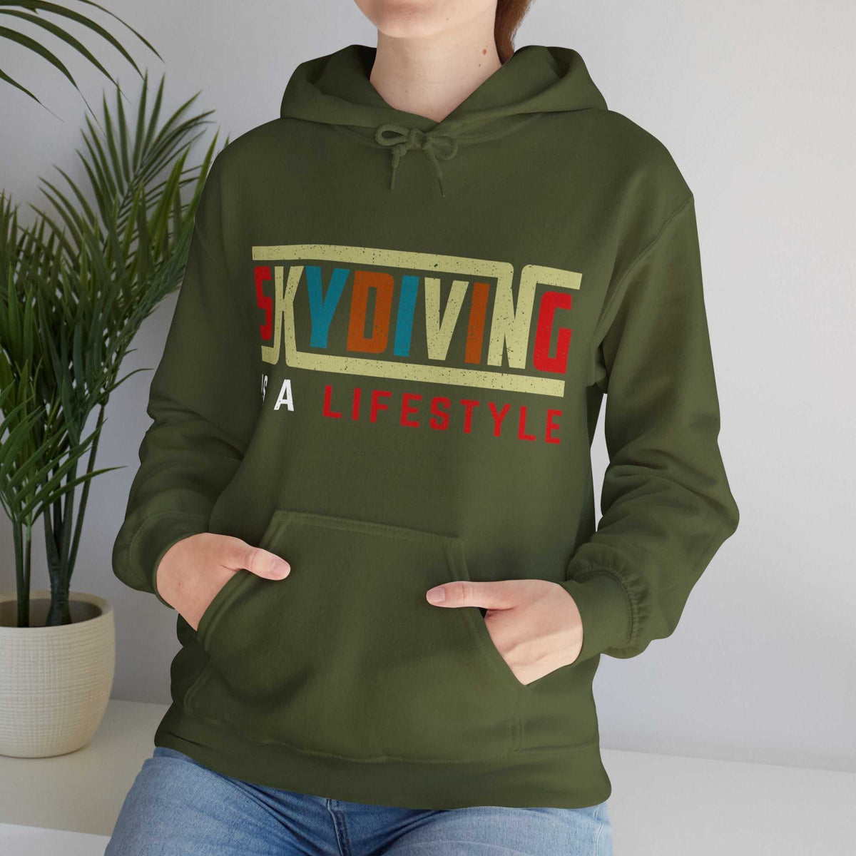 Skydiving Lifestyle Hoodie – Extreme Sports Graphic Sweatshirt Gift - WJMAPPAREL.COM